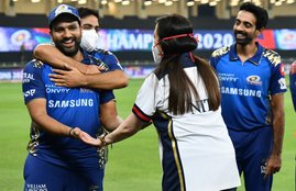 Nita Ambani Akash Ambani Rohith Sharma
