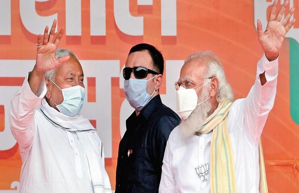 Nitish Kumar, Narendra Modi