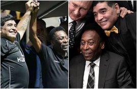 Pele mourns Diego Maradona death