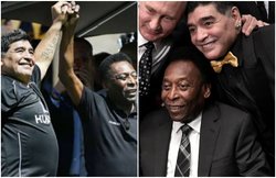 ‘एक दिन आसमान में साथ में फुटबॉल खेलेंगे,’ पेले ने कुछ इस तरह दी माराडोना को श्रृद्धांजलि