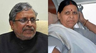 sushil modi, rabri devi