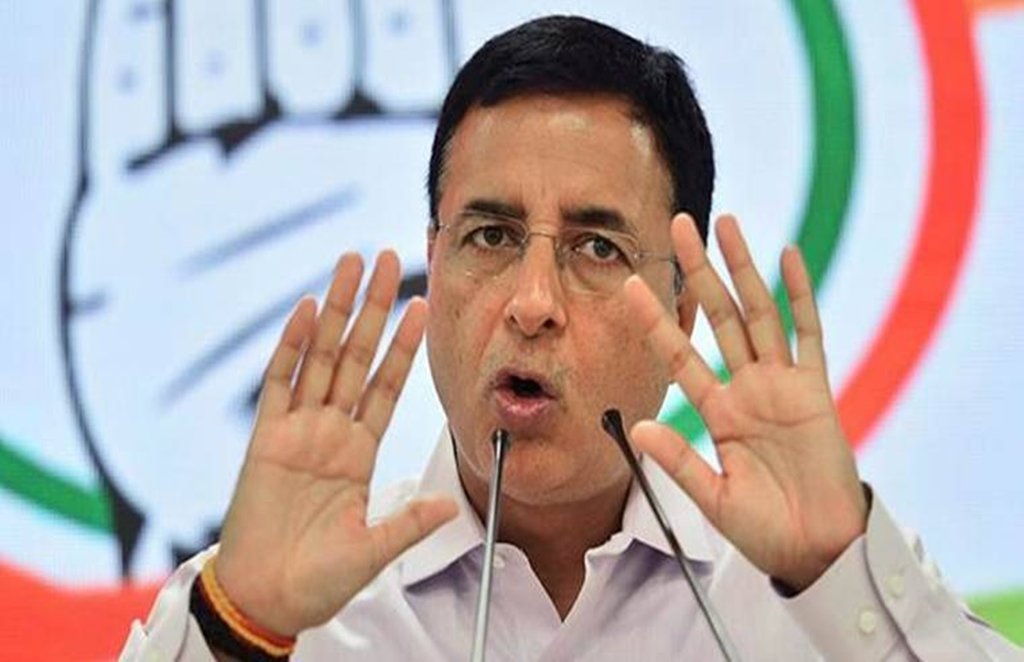 randeep singh surjewala, pm modi