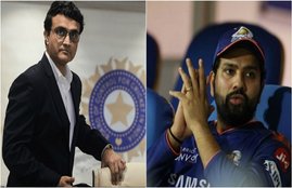 Sourav Ganguly, Rohit Sharma, bcci, bcci president