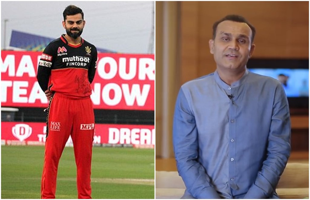 Virat Kohli Virendra Sehwag IPL 2020