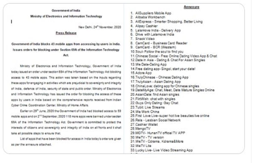 mobile apps block, govt block mobile app, section 69a,