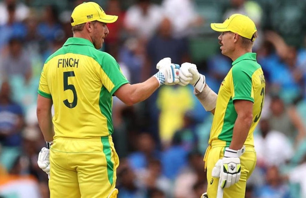 India vs Australia, Aaron Finch, David Warner