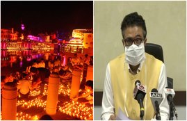 Uttar pradesh, Ayodhya, Diwali, Diyas, 5 lakh diya, jansatta