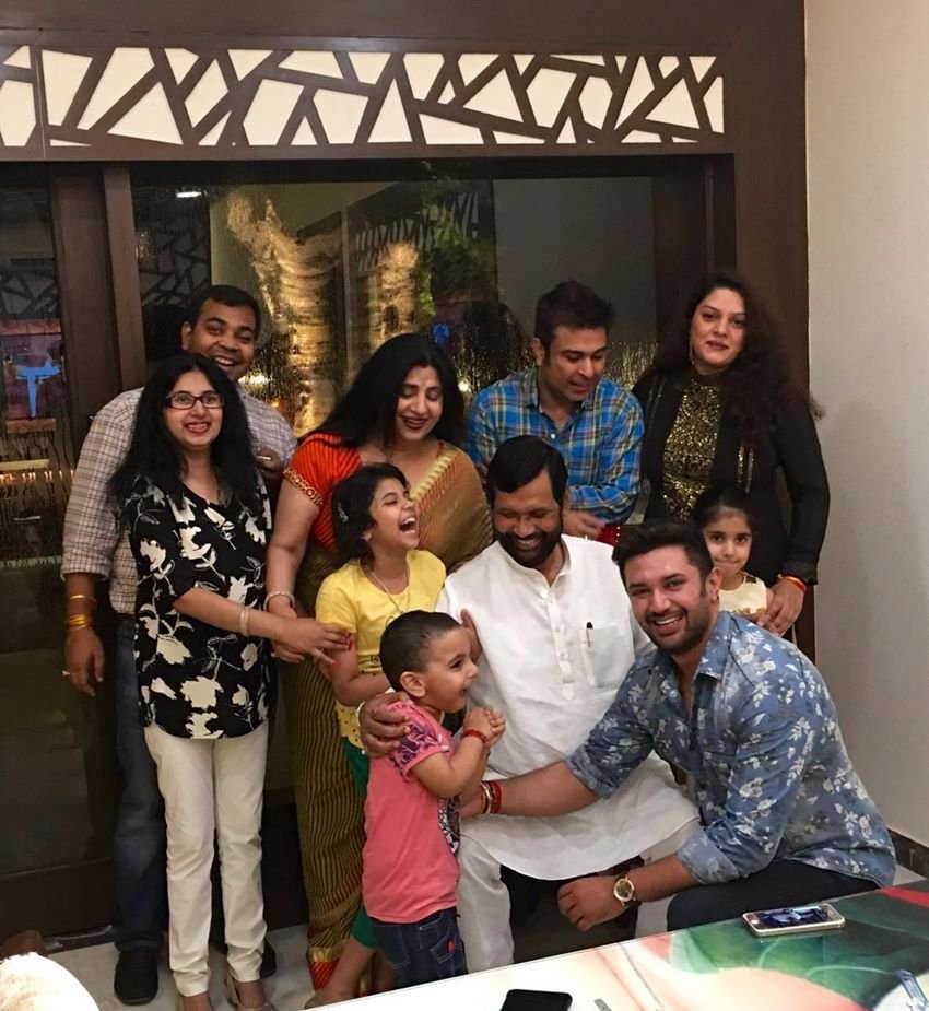 Chirag Paswan Stepmother, Eamvilas paswan second wife