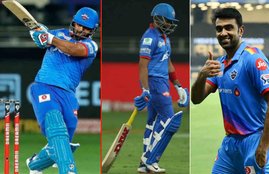 Rishabh Pant, Prithvi Shaw, Ravichandran Ashwin