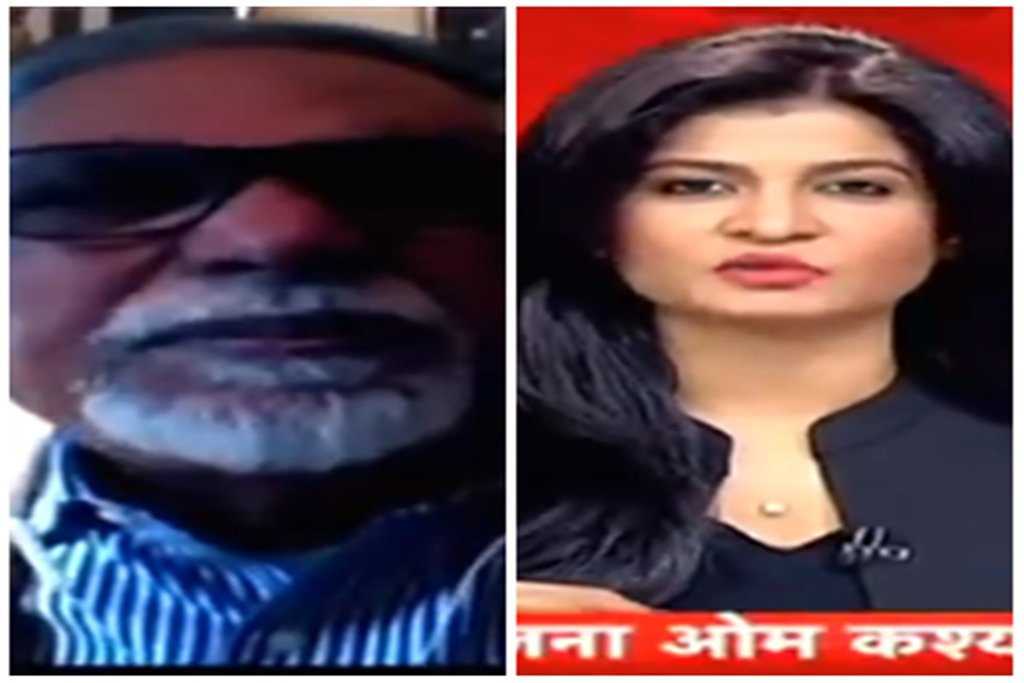 पेंसिलवेनिया अमेरिका के विशेषज्ञ डॉ. आरसी शर्मा और टीवी एंकर अंजना ओम कश्यप।