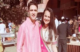 tina dabi education, athar khan education