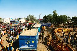 farmers protest