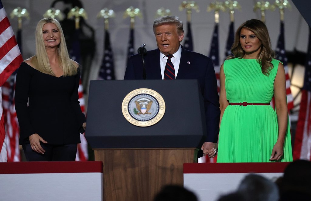 Donald Trump, Ivanka Trump, Melania Trump