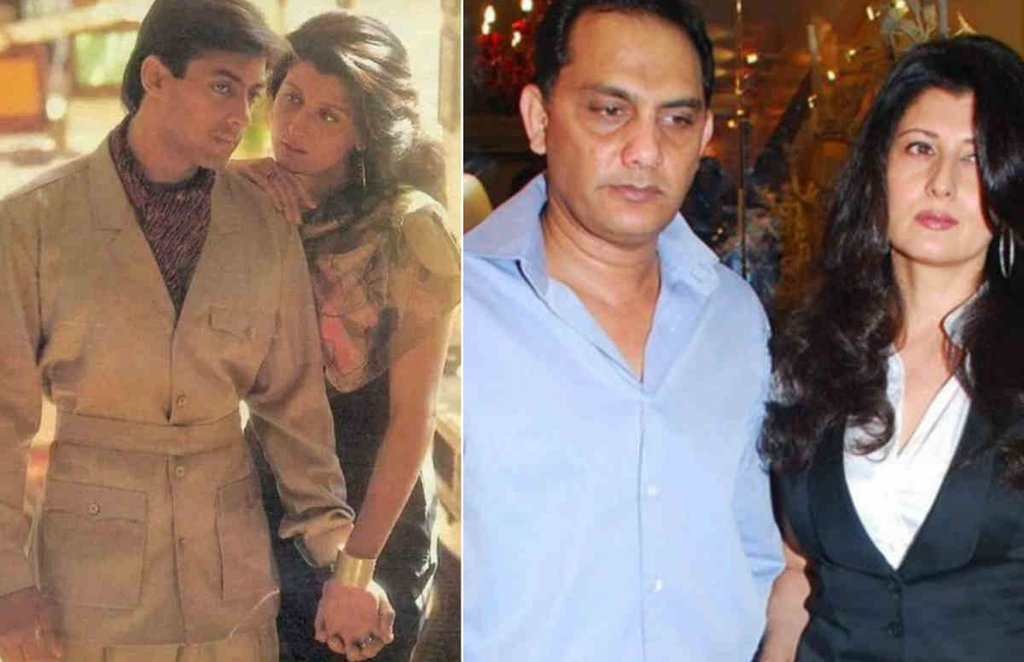 Mohammad Azharuddin, sangeeta bijlani, Love story
