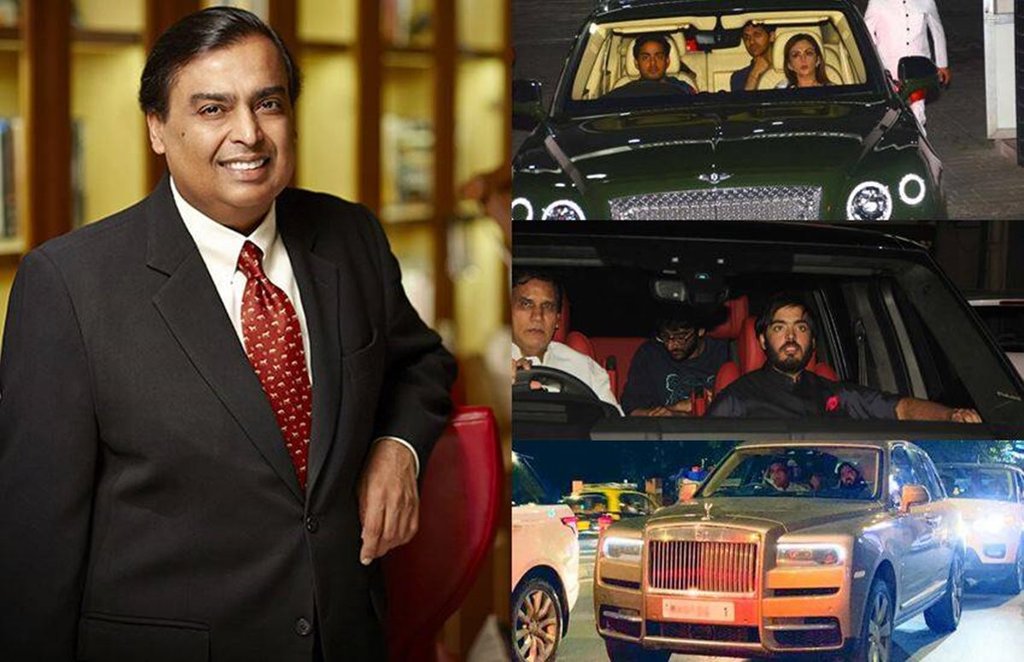 mukesh ambani, car