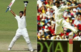 India vs Australia, Rahul Dravid, VVS Laxman, Ajit Agarkar, Ricky Ponting