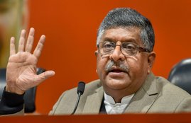 bjp leader, ravi shankar, prasad, congress, PDP,