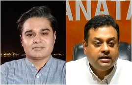 TV debate, sambit patra, bihar election