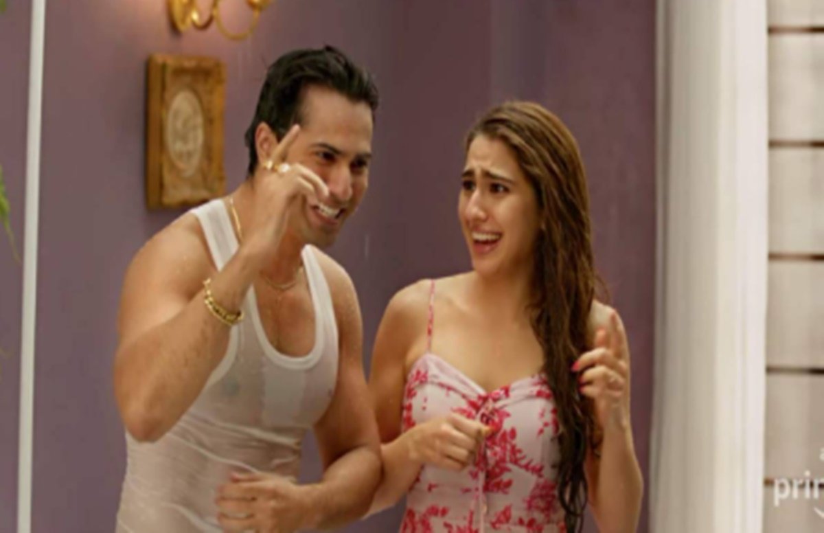 sara ali khan,varun dhawan, coolie no 1