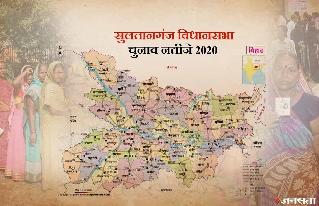 Sultanganj Election Result, Sultanganj Election Result 2020, Sultanganj Vidhan Sabha Chunav Result, Sultanganj Vidhan Sabha Chunav Result 2020
