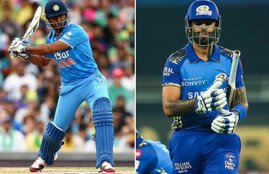 Devang Gandhi, Surayakumar Yadav, Ambati Rayudu, Team India