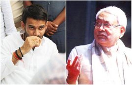 Tej Pratap Yadav, Nitish Kumar