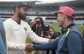 India vs Australia, virat kohli, Justin Langer