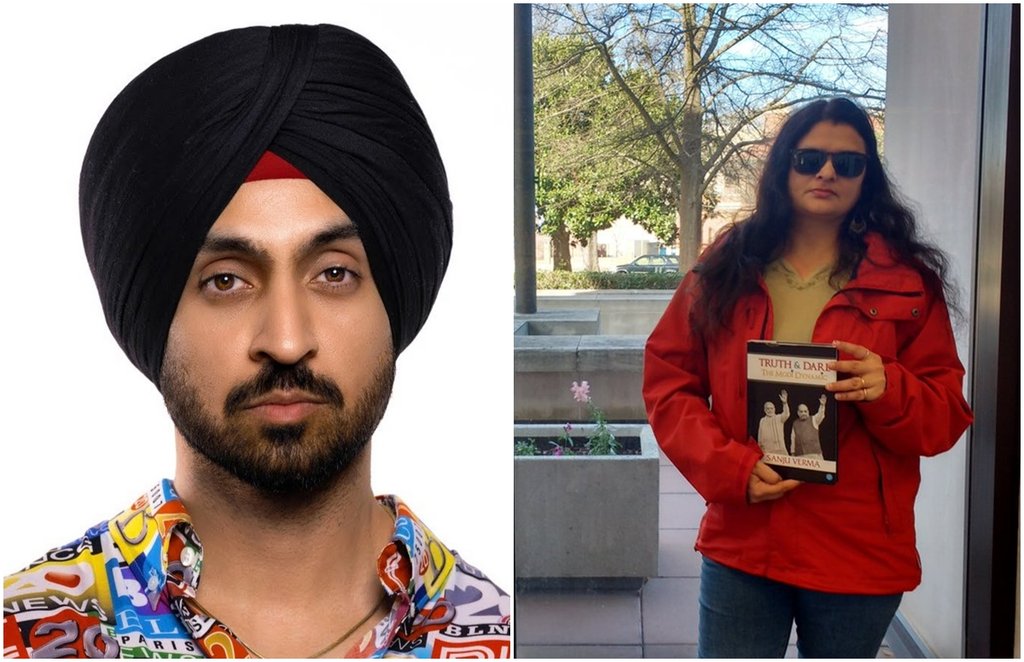 diljit, TV debate, sanju verma, Kangana Ranaut on Farmers