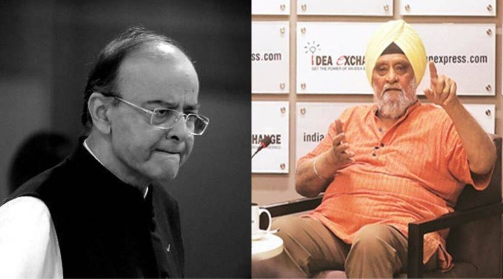 Bishan Singh Bedi Arun Jaitley Arun Jaitley Statue