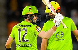 कॉलुम फर्ग्युसन और बेन कटिंग ने की 33 गेंद में 47 रन की साझेदारी, पर्थ स्क्रोचर्स को हरा टॉप-4 में सिडनी थंडर