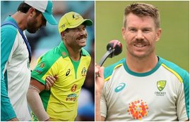David Warner FIT IND Vs AUS