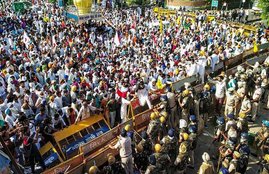 farmer protest, punjab farmer protest, farmers protest in delhi