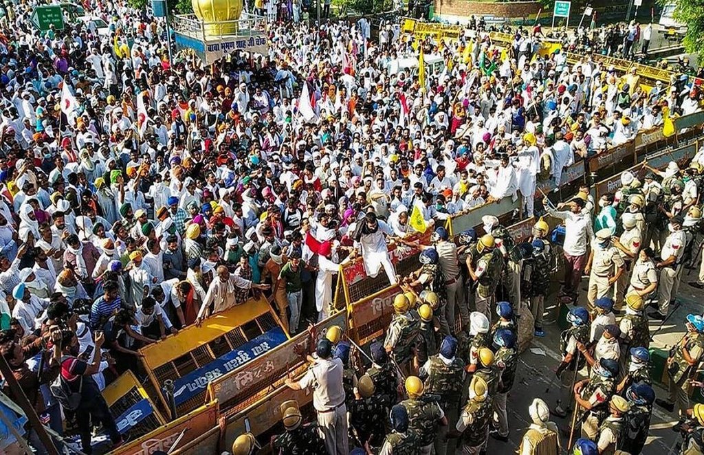 farmer protest, punjab farmer protest, farmers protest in delhi