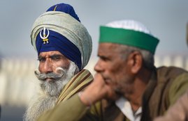 farmers protest, golgappe