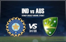 India vs Australia 3rd T20 Live Cricket Streaming