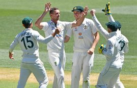 India v Aus Pink Ball Test Record 1