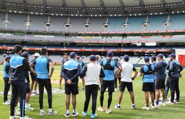 Indian Cricket Team Melbourne Cricket Ground