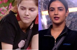 Bigg Boss 14, Angry Jasmine Bhasin, Rubina Dilaik, Abhinav Shukla. Rahul Vaidya,