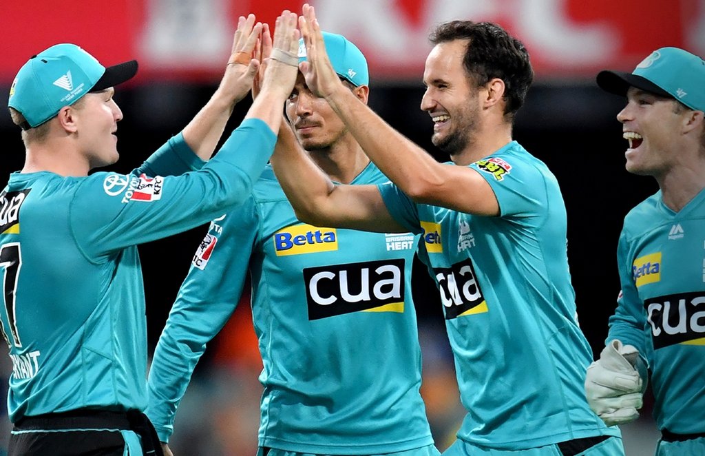 Lewis Gregory Brisbane Heat vs Hobart Hurricanes BBL 2020