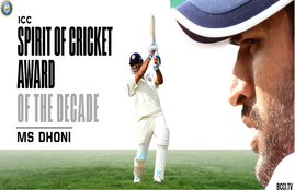 MS DHONI BCCI ICC AWARDS
