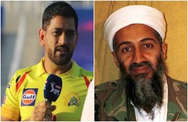 MS Dhoni Osama Bin Laden