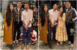 MS Dhoni Sakshi Singh Yuzvendra Chahal Dhanashree Verma