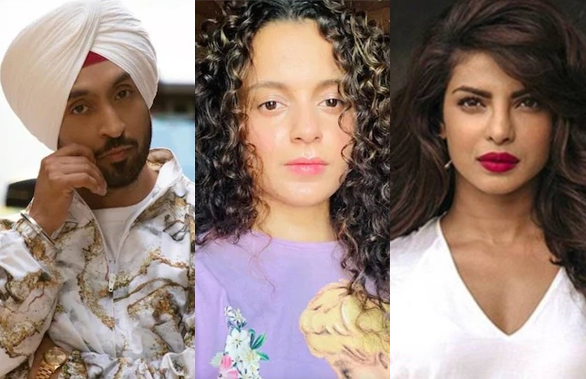 Haryana, Punjab, UP Farmers Bill Protest, Diljit Dosanjh, Priyanka Chopra, Kangana Ranaut,