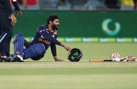Ravindra Jadeja hamstring concussion scare