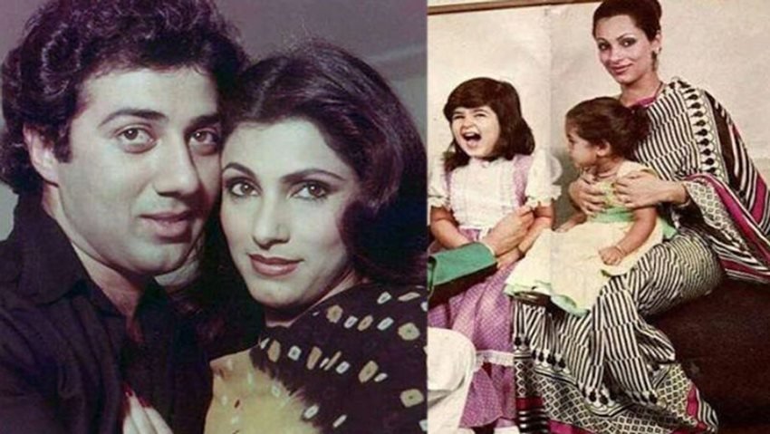 Hema malini Stepson Sunny deol, Dimple kapadia affair, Sunny deol wife