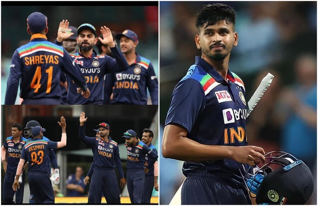 Shreyas Iyer Team India Virat Kohli 3rd ODI