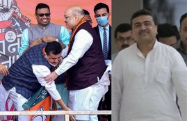 subhendu adhikari , amit shah , BJP ,bengal bjp