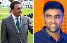 Sunil Gavaskar Ravichandran Ashwin Instagram Twitter