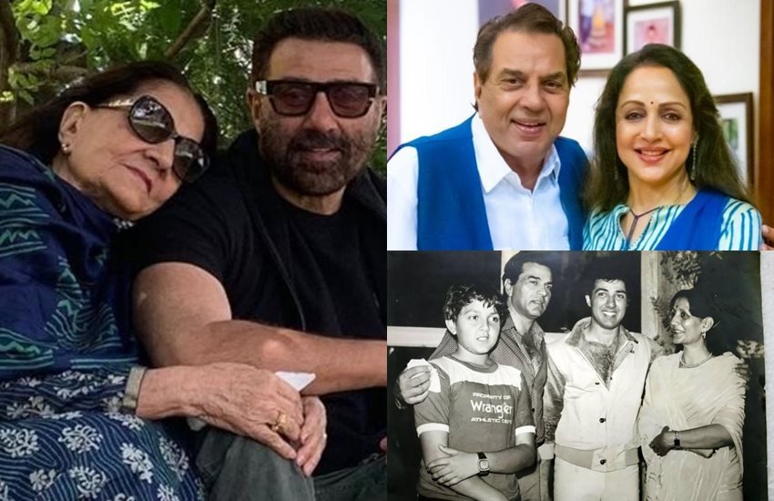hema malini sunny deol rift, dharmendra first wife, hema malini stepson
