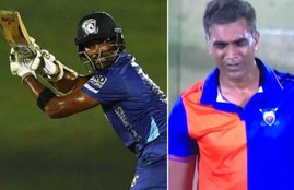 Jaffna Stallions vs Kandy Tuskers, Thisara Perera